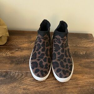 Kelly & Katie Leopard Print Sneakers